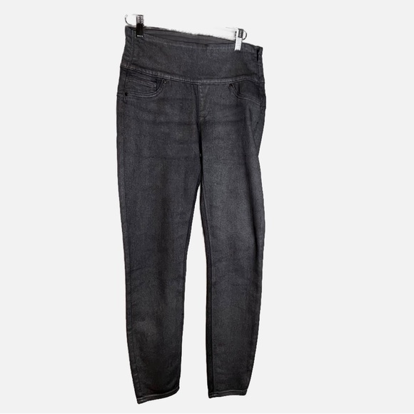 Spanx Solace 2310 Pewter Gray Wax Denim Jeans Jeggings W-212 Size Small - Picture 3 of 6